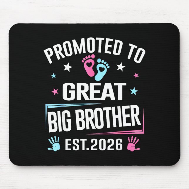 Mousepad Promovido a Grande Irmão Est 2026 (Frente)