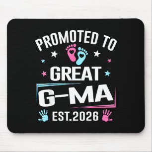 Mousepad Promovido a Grande Vó Est 2026 Anúncio de Gravidez