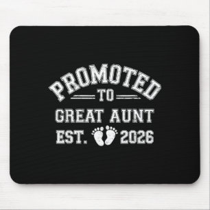 Mousepad Promovido a Tia Avó Est 2026 de Nova Mãe Pai