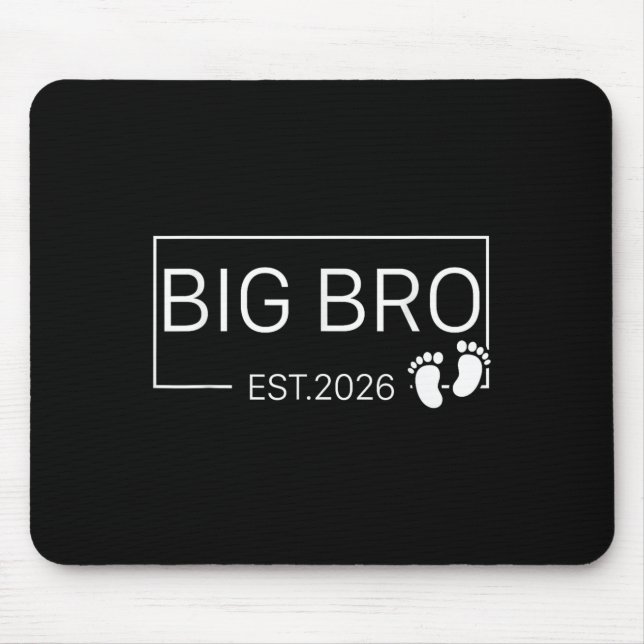 Mousepad Promovido Ao Big Bro Est 2026 Novo Irmão Bebê Anno (Frente)