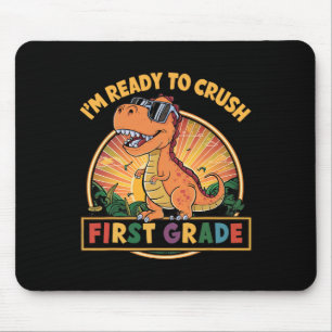 Mousepad Pronto Para Esmagar a Primeira Série 1º Dia De Aul