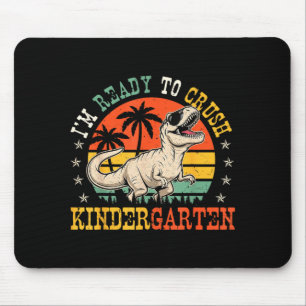 Mousepad Pronto para esmagar o menino do jardim de infância