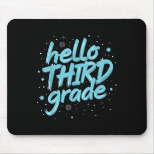 Mousepad Pronto Para O Terceiro Grau De Volta Para O Local
