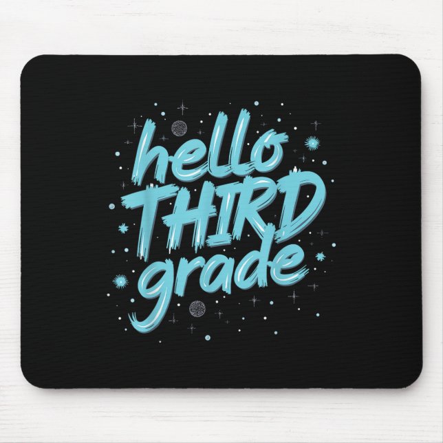 Mousepad Pronto Para O Terceiro Grau De Volta Para O Local  (Frente)