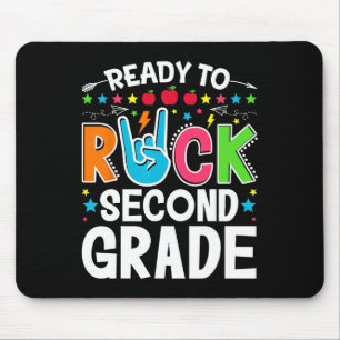 Mousepad Pronto Para Rock Segunda Série Divertido Primeiro