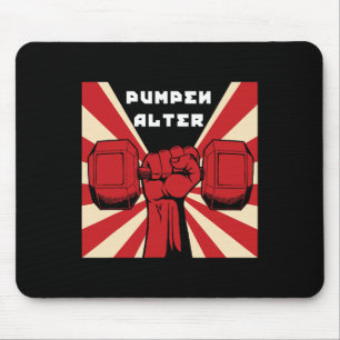 Mousepad Propaganda de Gym para a construção de casas na Al