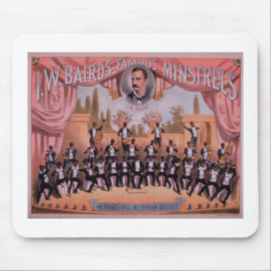 Mousepad Propaganda para 'Minstrels de Famoso de I.W. Bairn