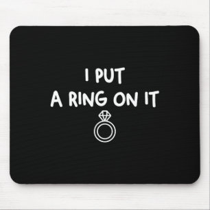 Mousepad Proposta de Noivado Namorado para Noivo Futuro Mar