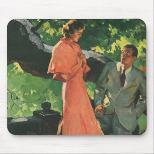Mousepad Proposta Vintage; Casa Comigo?