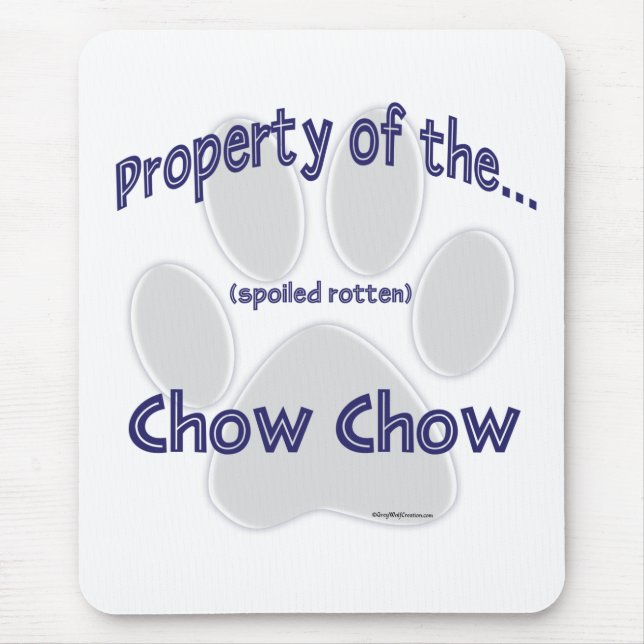 Mousepad Propriedade Chow (Frente)