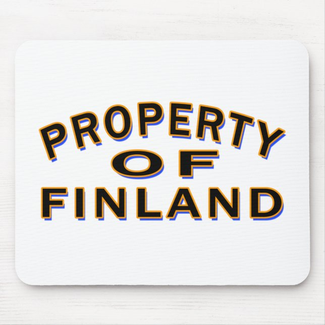 Mousepad Propriedade de Finlandia (Frente)