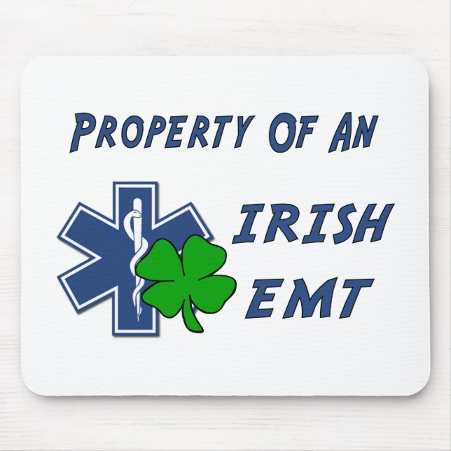 Mousepad Propriedade irlandesa de EMT (Frente)