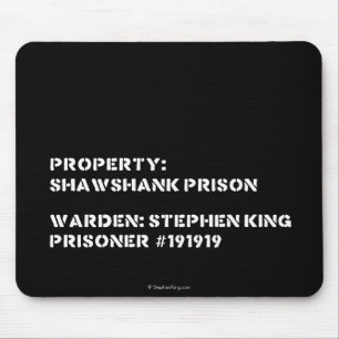 Mousepad Propriedade: Prisão de Shawshank