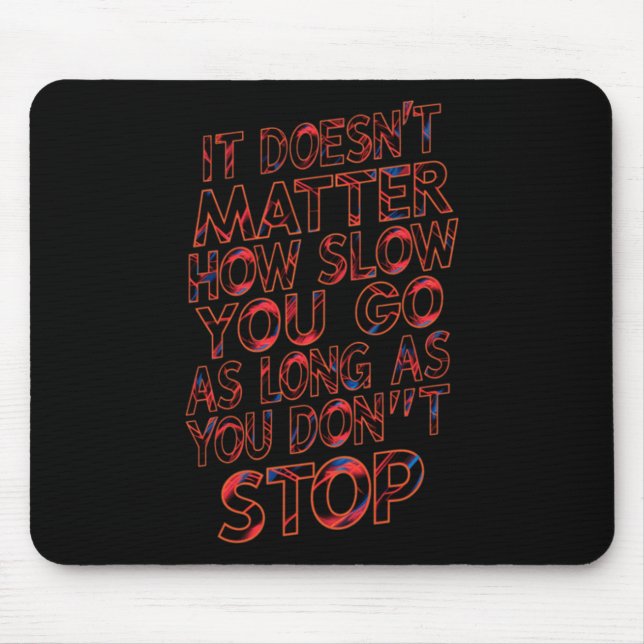 Mousepad Prosseguindo Persistentemente Avançando (Frente)