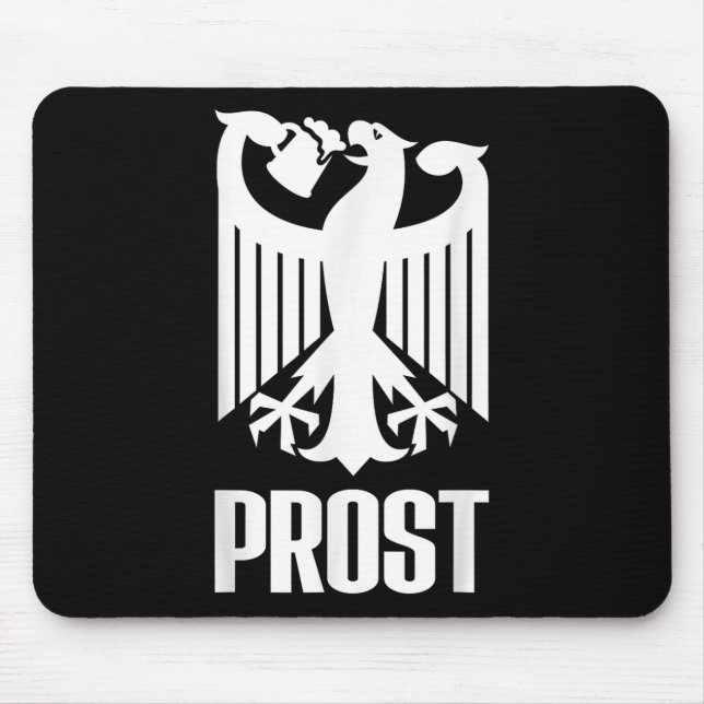 Mousepad Prost De Cerveja De Águia Na Alemanha (Frente)