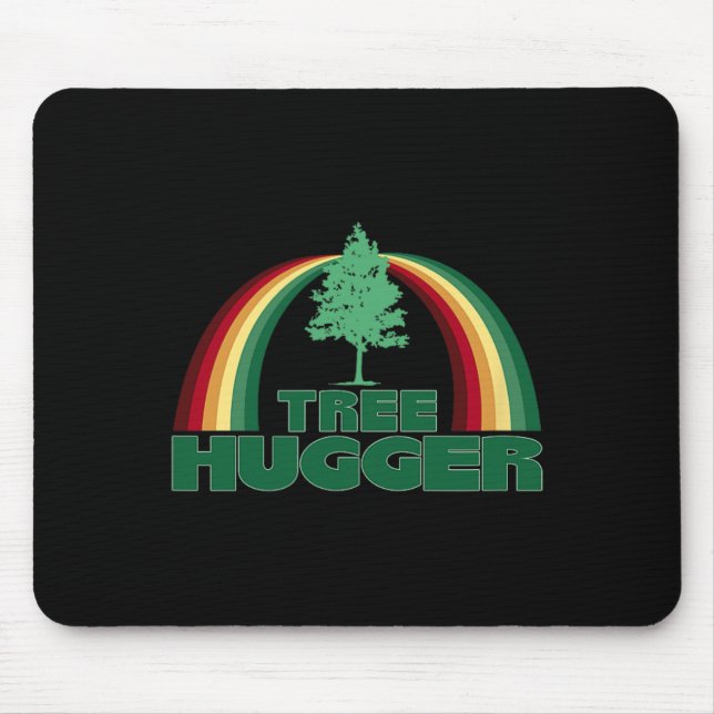 Mousepad Proteção Ambiental às Árvores do Dia Terrestre Hug (Frente)
