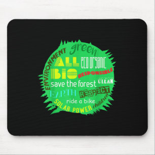 Mousepad Proteção Ambiental Em Torno Da Floresta Mundial L