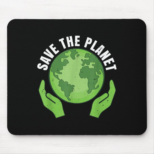Mousepad Proteção Climática Do Planeta, Proteção Da Naturez (Frente)
