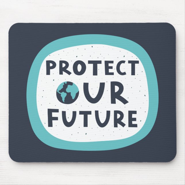 Mousepad Proteja nosso futuro (Frente)