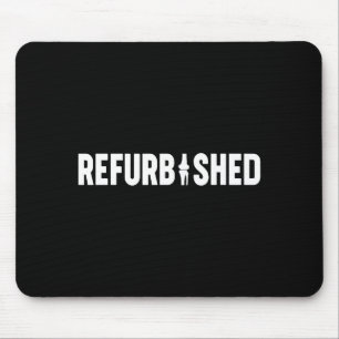 Mousepad Prótese de Joelho Nova Reformada Piada Cirurgia de