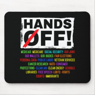 Mousepad Protesto contra segurança social resiste demo de s