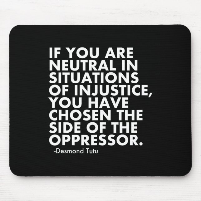 Mousepad Protesto contra Trump (Frente)