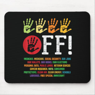 Mousepad Protestos Contra Segurança Social E Medicamento Pr