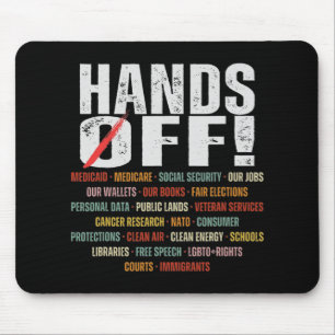 Mousepad Protestos Contra Segurança Social E Medicamento Pr