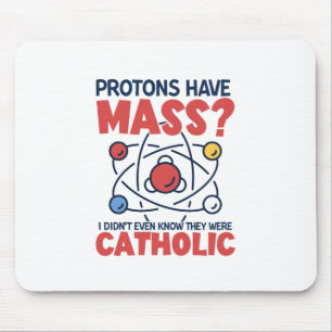 Mousepad Protons têm massa que eu nem sabia que eram