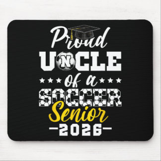 Mousepad Proud Uncle Of A Soccer Senior 2026 Graduation Gif