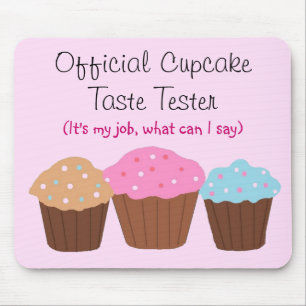 Mousepad Provador Oficial de Cupcake