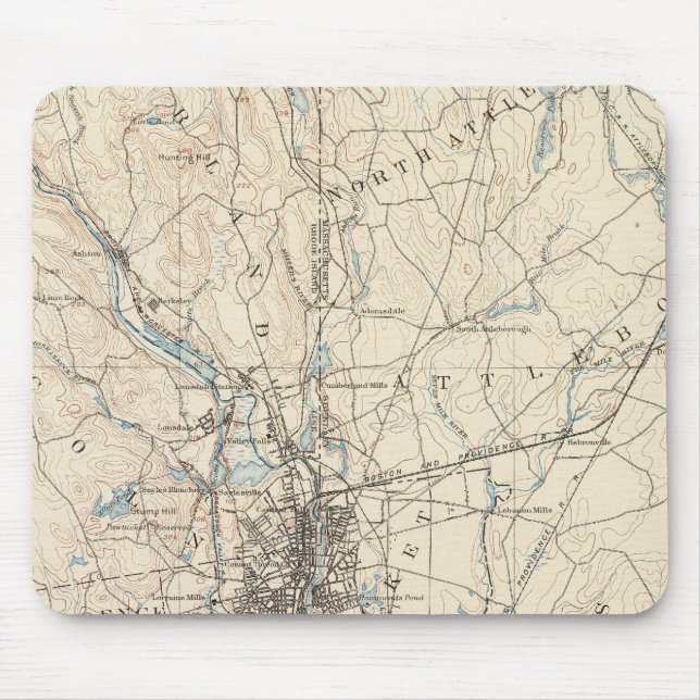 Mousepad Providence, Massachusetts (Frente)