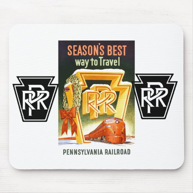 Mousepad PRR Seasons é a melhor maneira de Viagem (Frente)