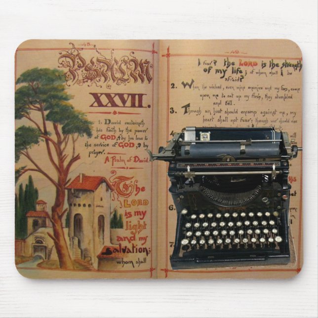 MOUSEPAD PSALMS XXVII (Frente)