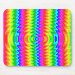 Mousepad Psicodélico Colorido