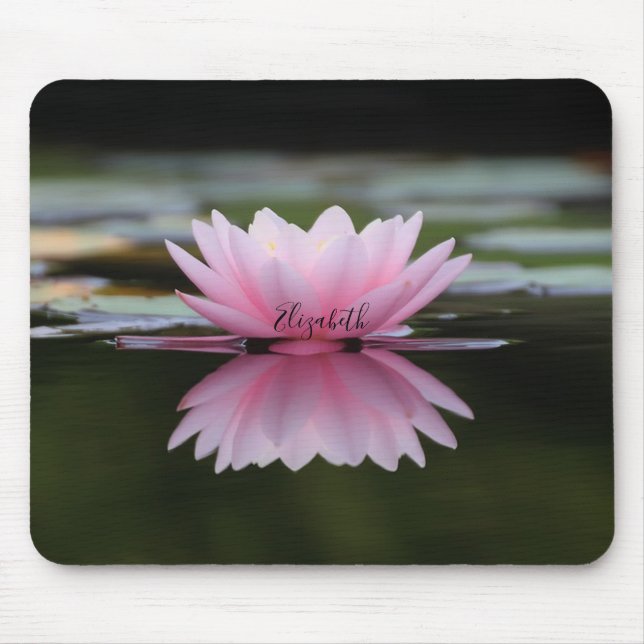 Mousepad Psicólogo Terapeuta Zen, Flor de Lótus (Frente)
