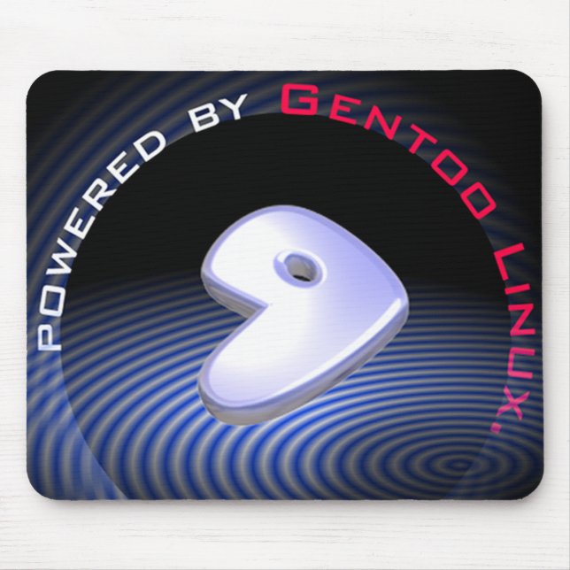 Mousepad PSTO por Gentoo Linux (Frente)