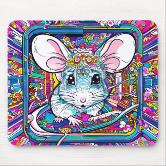 Mousepad Psychedelic Mouse: A Colorful Journey