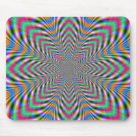 Mousepad Psychedelic Star