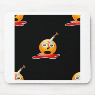 Mousepad psycho emoji