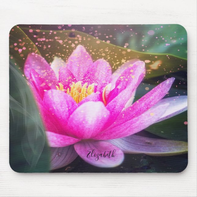Mousepad Psychologist Therapist Zen, Lotus (Frente)