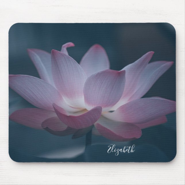 Mousepad Psychologist Therapist Zen,Stylish Lotus  (Frente)