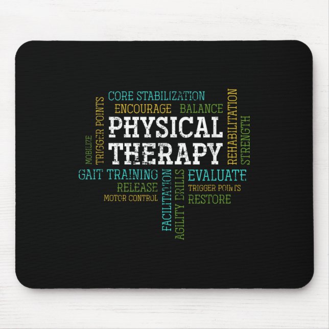 Mousepad Pta Physical Motivational Therapy Gift Physical Th (Frente)