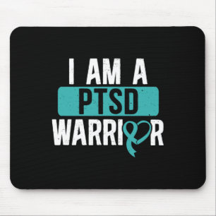 Mousepad Ptsd Warrior Posta Transtorno do Estresse Traumáti