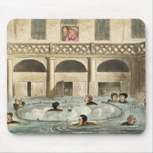 Mousepad Público que banham-se no banho, ou Stewing vivo,