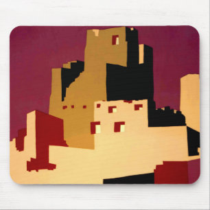 Mousepad Pueblo do Sudoeste Ocidental WPA Nacional