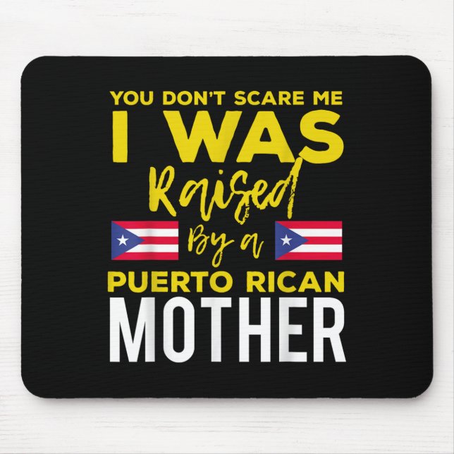 Mousepad Puerto Rican Joke Quote Puerto Rico Pride  (Frente)