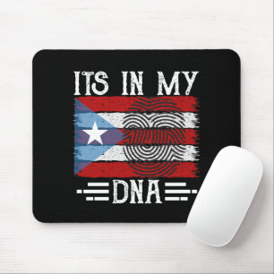 MOUSEPAD PUERTO RICO ESTÁ NA MINHA BANDEIRA DE DNA