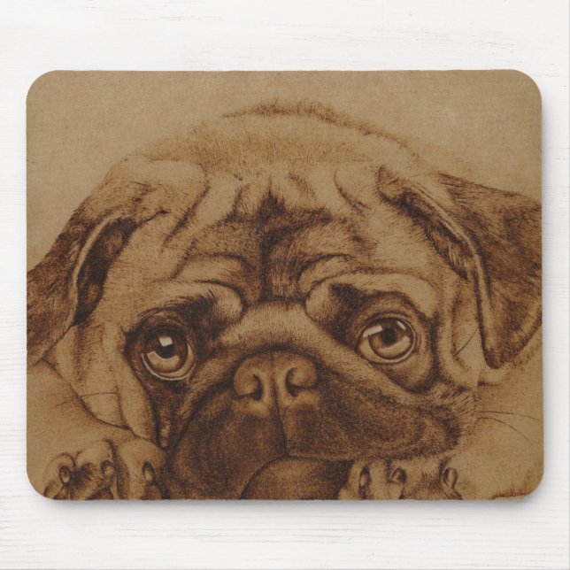 Mousepad Pug (Frente)