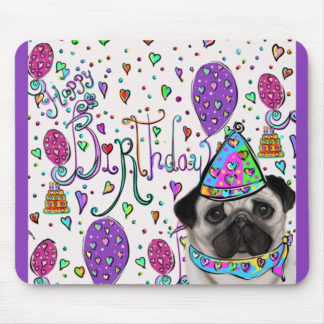 MOUSEPAD PUG (Frente)